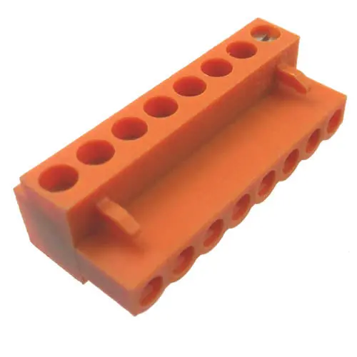 1716380000 - Term Block 8P Fem Plug Ra 5.08Mm 26-14Awg 10A/300V 9.1Mm Wide 1