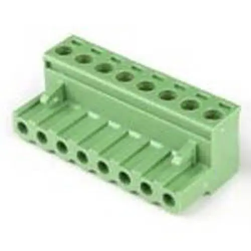 13-2608 - Term Block 8P Fem Plug Ra 5.08Mm 22-12Awg 15A/300V 10Mm Wide 1