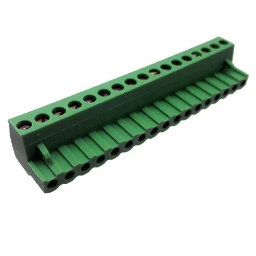 1757161 - Term Block 17P Fem Plug Ra 5.08 Mm 24-12Awg 10A/250V 10Mm Wide 1