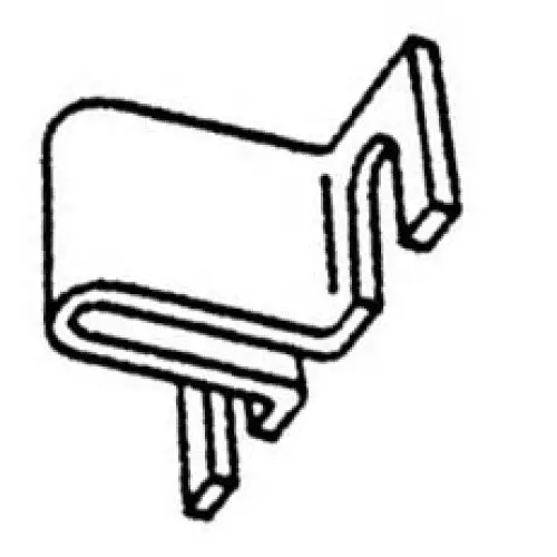 13-1555 - Term Block Barrier Jumper Slip-On (4 Pcs/Pkg) 1