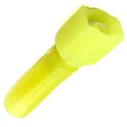 65755 - Quick Conn Male Yel 0.250In 12-10Awg 6.4X0.8Mm Heat Shrink 1