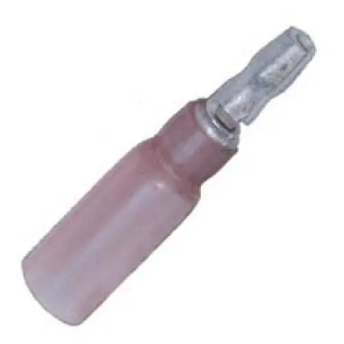318903 - Bullet Male Red 0.157In 22-18Awg 4Mm Heat Shrink (3 Pcs/Pkg) 1