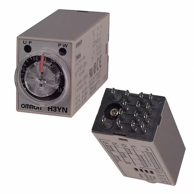 H3yn-4-Dc100-110 - Timer Dc 100-110V Prog 1S-10Min 4P2t 14P Skt 3A/250Vac 1
