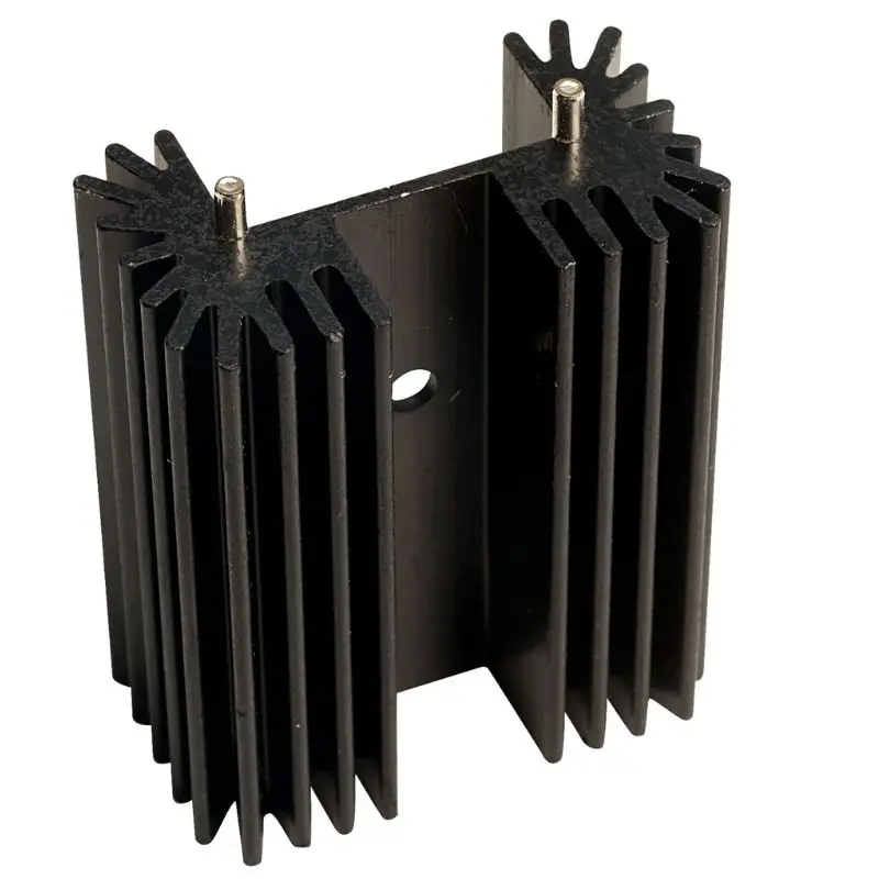 Heatm-609576 - Heatsink Trans 65X40x25mm Black For To-218/247 1