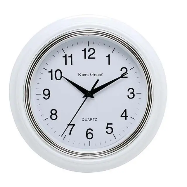 Ho87363-7 - Clock Wall 10In Need 1 Aa Battery Not Included 1