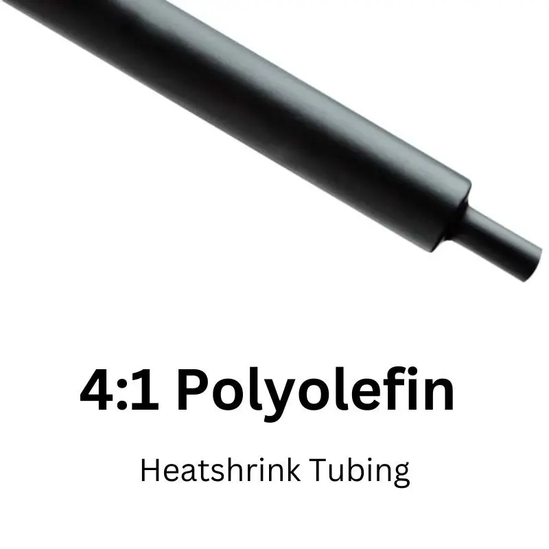 H4n0.50Bk - Tubing Hst 1/2Inx25ft Dw Blk 4:1 194F 90C Shrink Temp Polyolefin 1