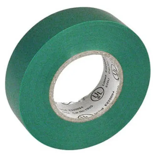 Ww-716-Gn - Tape Insulating Pvc Green 3/4Inx 60Ft 1