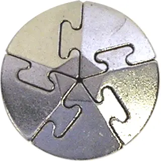 Hy14 - Spiral Puzzle-Hanayama Cast. Metal Level 5 1