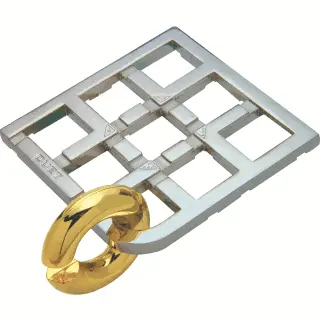 Hy21 - Duet Puzzle-Hanayama Cast Metal Level 5 1