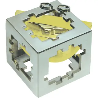 Hy22 - Cuby Puzzle-Hanayama Cast Metal Level 3 1