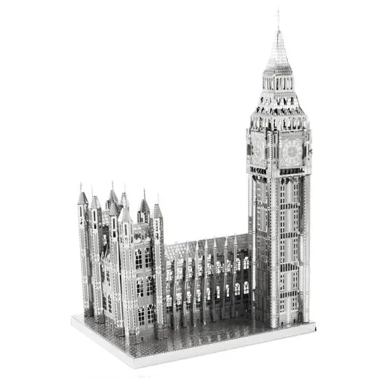 Icx018 - Big Ben Metal Earth 3D Metal Model Kits 1