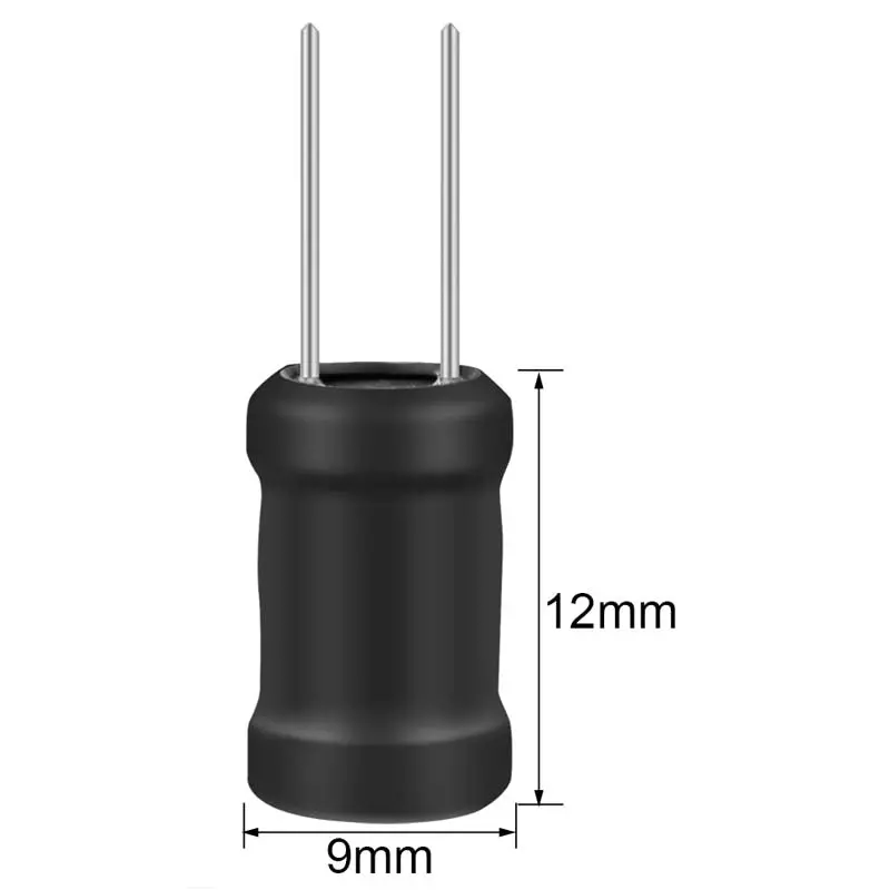 G-0912-1Mh - Inductor 1Mh Rdl 9X12mm 5Mm Ls I-Shaped 1