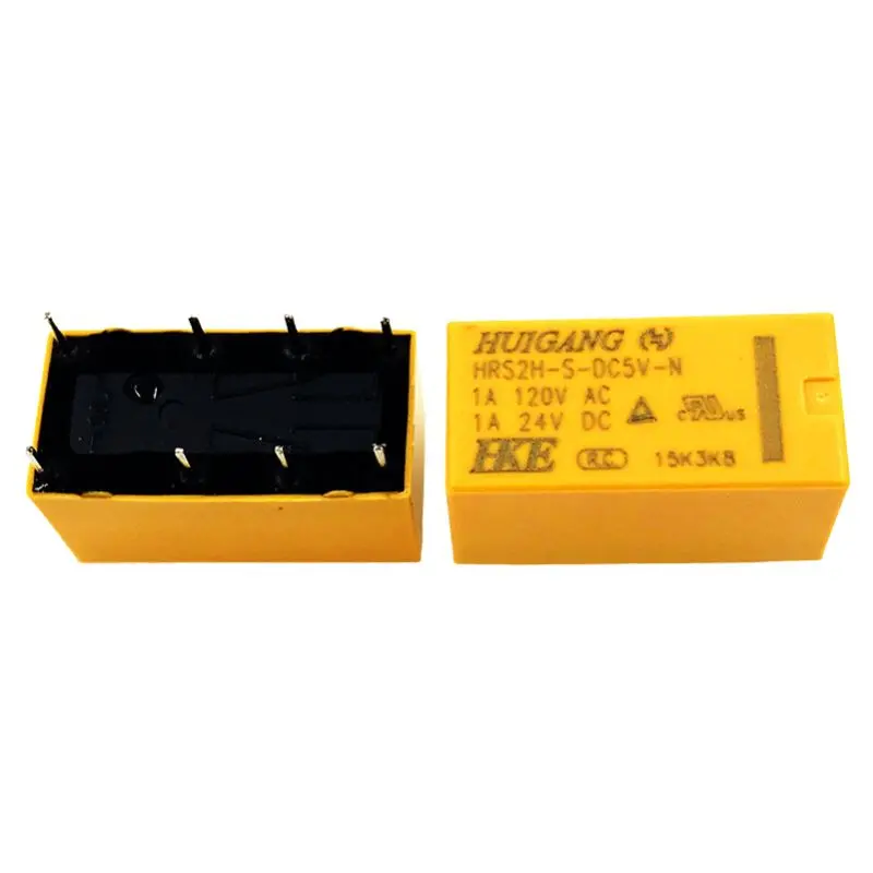 Hrs2h-S-Dc5v - Relay Dc 5V 2P2t 1A 8P Pcmt 1A/120Vac/24Vdc 1