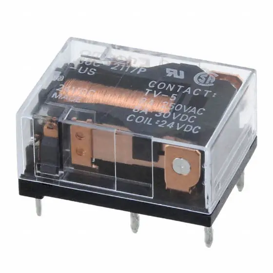 G6c-2117P-Us-Dc8 - Relay Dc 8V 2P1t 8A 6P Pcmt 8A/250Vac/30Vdc (100 Pcs/Pkg) 1