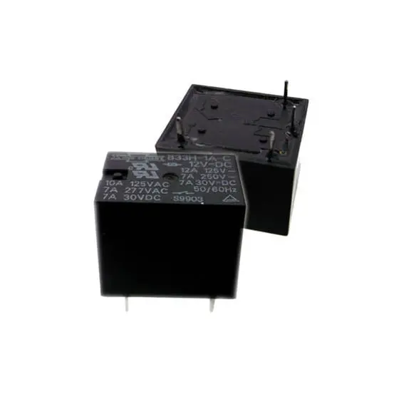 833H-1A-C-12Vdc - Relay Dc 12V 1P1t 10A 4P Pcmt No 10A/125V 7A/30Vdc 1