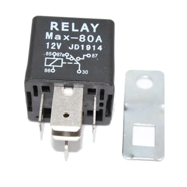 01032 - Relay Dc 12V 1P2t 80A Auto 5P 1