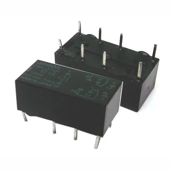G6a-274P-St-Us-Dc12 - Relay Dc 12V 2P2t 2A 8P Pcmt .5A/125Vac 2A/30Vdc 1