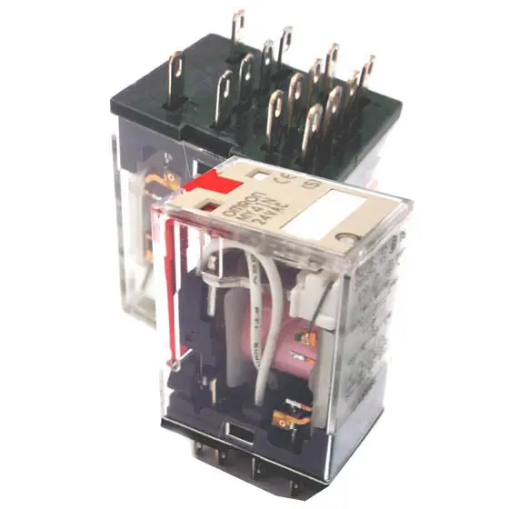 My4-Ac24 - Relay Ac 24V 4P2t 5A 14P Sol/Skt 5A/250Vac/30Vdc 1