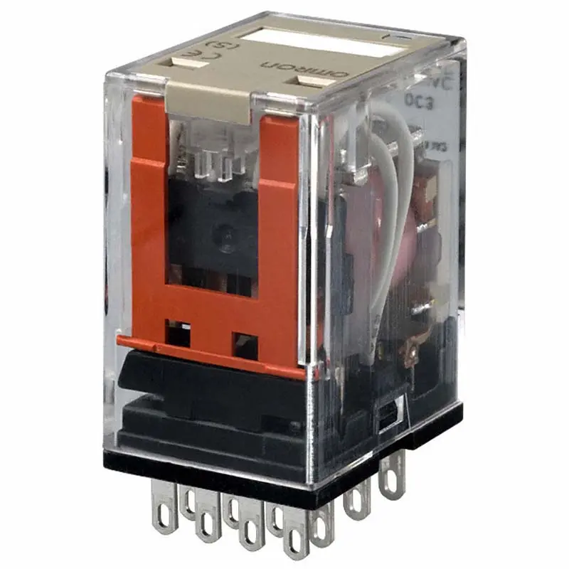 My4 Ac110/120 - Relay Ac 120V 4P2t 5A 14P Sol 5A/250Vac/30Vdc 4.43Kr Coil 1