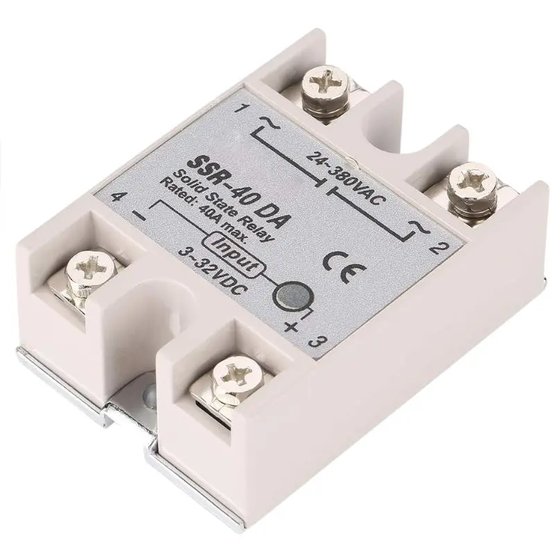Ssr-40Da - Relay Ssdc 3-32V 40A/24-380Vac 1