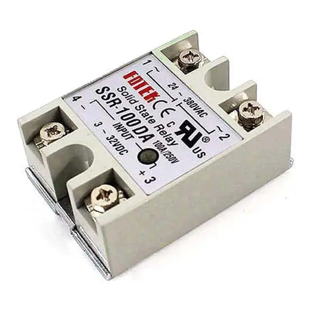 Ssr-100Da - Relay Ssdc 3-32V 100A/380Vac Control Current 25Ma 1