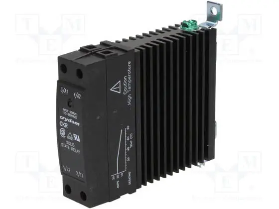 Ckra2430 - Relay Ssac 90-280V 30A/24-280Vac Din Rail Heatsink Mt 1