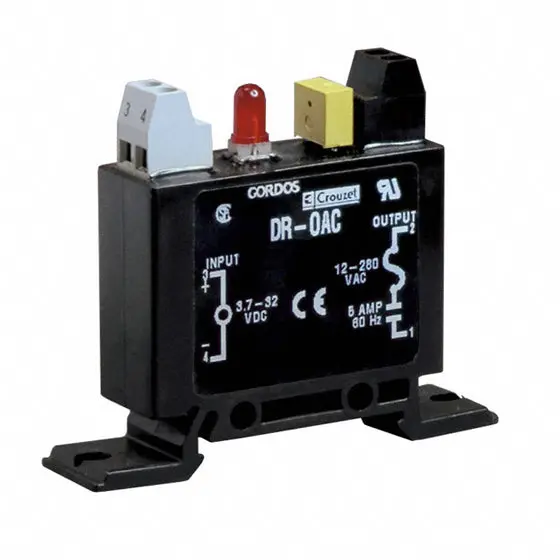 Dr-Oac - Relay I/O Module I/P 3.7-32Vdc O/P 5A/12-280Vac Din Rail/Chmt 1