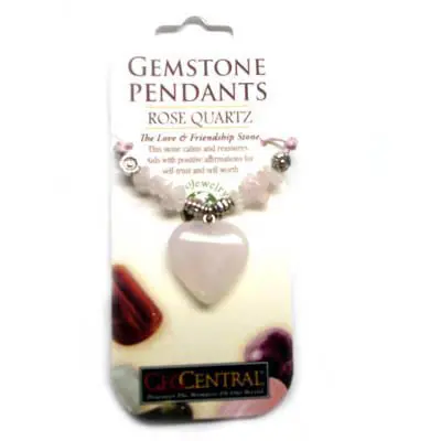 Jngcp - Gemstone Heart Pendant 1
