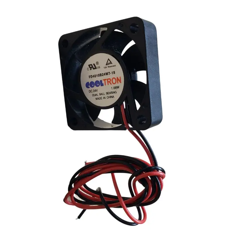 Fd4010b24w7-18 - Fan Dc 24V 1.5X0.4In 70Ma With 2 Wires Plastic 1