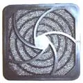 Fpf-080A-40 - Fan Guard 3.1In Plastic Filter Blk 1
