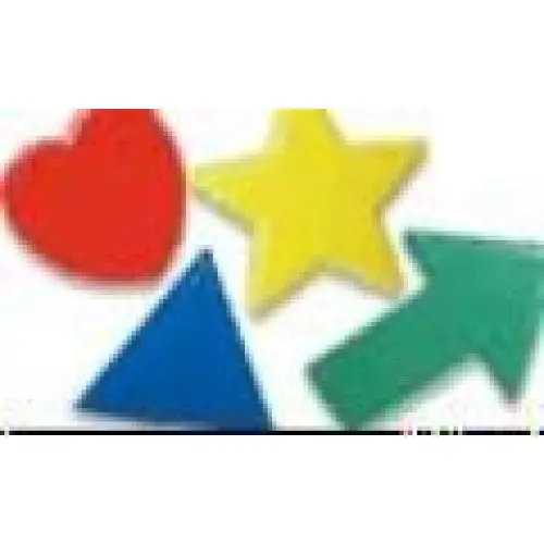 00390 - Magnet Set Of 4 (6Mm Thick) Blue/Green/Red/Yel (4 Pcs/Pkg) 1