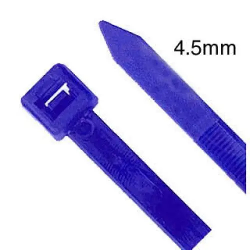 73001 - Cable Tie Blu 8In 75Lb Width 4.5Mm (20 Pcs/Pkg) 1