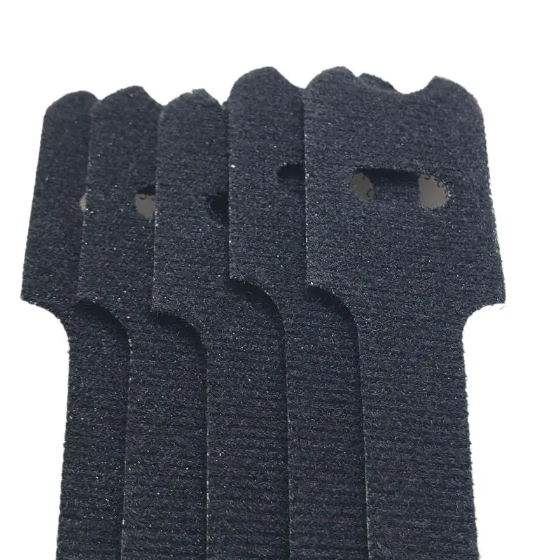199239 - Velcro Hook And Loop Tie Black 11In (5 Pcs/Pkg) 2