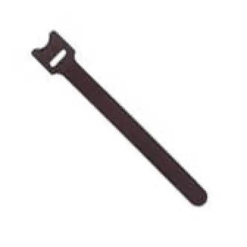 45-V6bk - Velcro Hook And Loop Tie Blk 6In  (5 Pcs/Pkg) 1