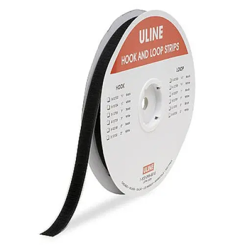 S-12727 - Velcro Loop 25Mm Tape Blk 75Ft 1