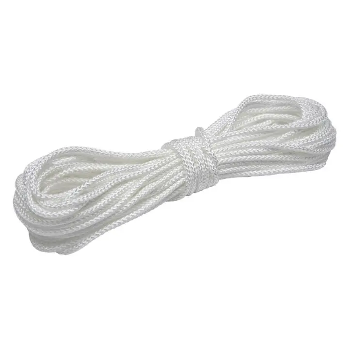 6100 - Rope Poly Braid 3/16Inx100ft All Purpose White 75Lb Working Load 1