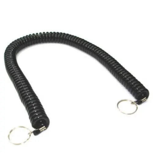 Misc.Lotee - Cord Curly W/Rings Both End 2Ft 1