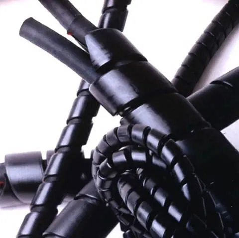 Srpe2500c - Spiral Wrap 1/4In Od Blk 100Ft 100Ft/Spool 1