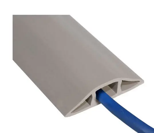 Fr3gr6 - Floor Cord Cover 3Inx6ft Gry 3In Wide 0.75In Hight 6Ft Long 1