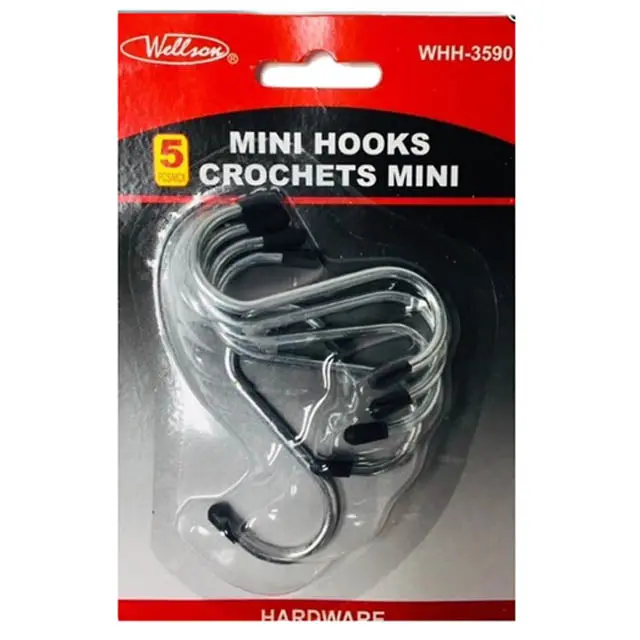 Whh-3590 - S Hook Mini  (5 Pcs/Pkg) 1
