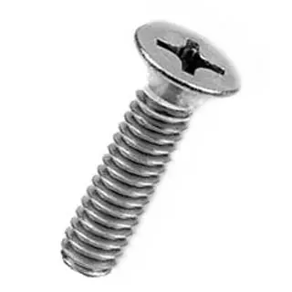 45-02-001102-1 - Screw Metal 4-40X3/16In Flat Head Philips (15 Pcs/Pkg) 1