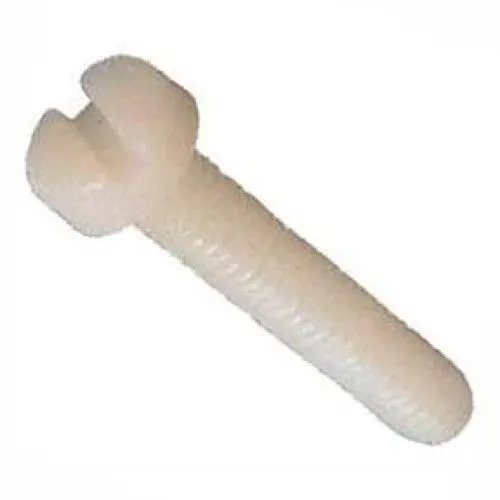 144-010632P050 - Screw Nylon 6-32X1/2In Slotted  (8 Pcs/Pkg) 1