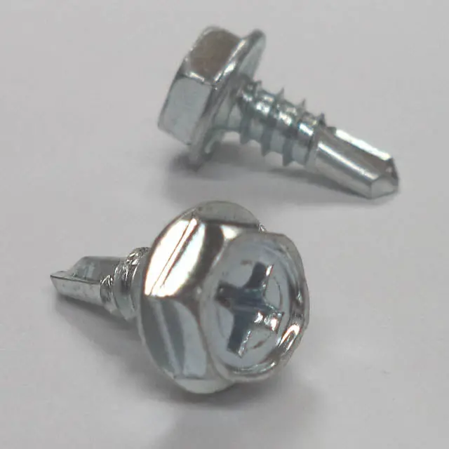 1713-32260 - Screw Self Drilling 12-14X1 Inch Hex Head Phillips (50 Pcs/Pkg) 1