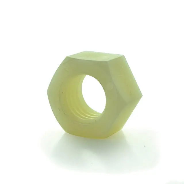Kme-1151C-6 - Nut Hex Nylon 6-32  (6 Pcs/Pkg) 1