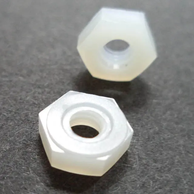 0400256Hn - Nut Hex Nylon 2-56  (6 Pcs/Pkg) 1
