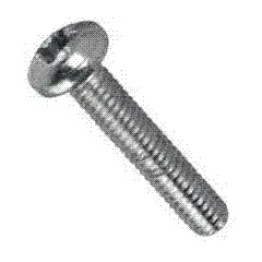 54-402-1000 - Screw Metal Metric 2X10mm Philip 1