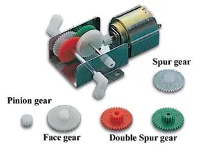 Kns7 - Gearbox For Wooden Kits 2 In 1 3V Motor 1