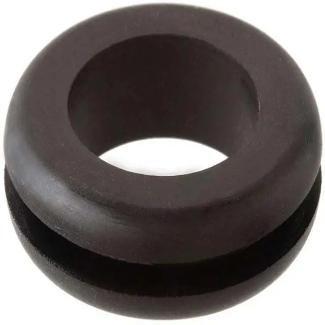 Kyaf-2441-4 - Grommet Rubber Rnd 8X16x8mm Blk (4 Pcs/Pkg) 1