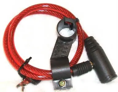 Wh-2260 - Cable Lock And Key 60In For Bikes Luggage Vinyl Coated 1