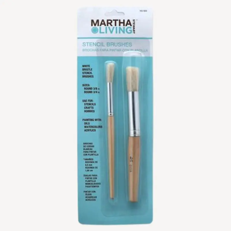 C9202ms - Brushes Stencil White Bristle 1